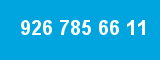926 785 66 11